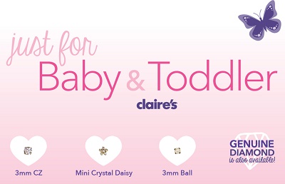 Piercing Just for Baby &amp; Toddler at Claire’s icon