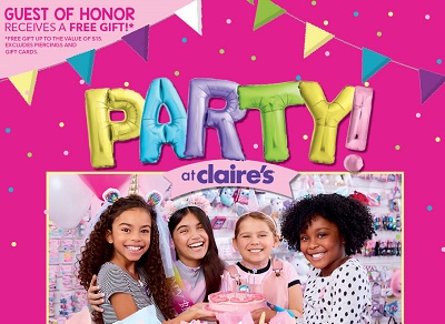 Parties Are Back At Claire’s icon