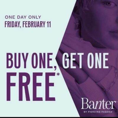 Buy One Get One FREE at Banter! icon