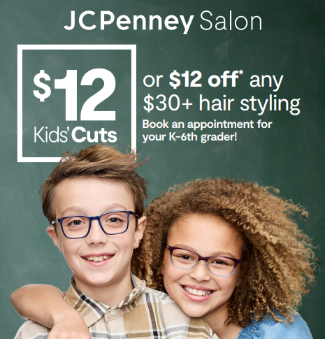 $12 Kids’ Cuts at JCP Salon icon