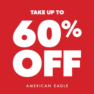 American Eagle Take an Additional 60% Off Clearance! icon