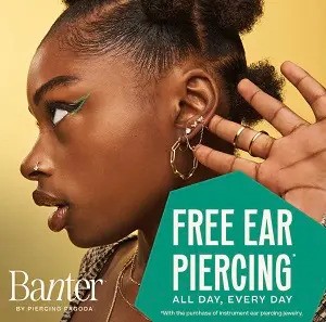 Free Ear Piercing at Banter by Piercing Pagoda icon