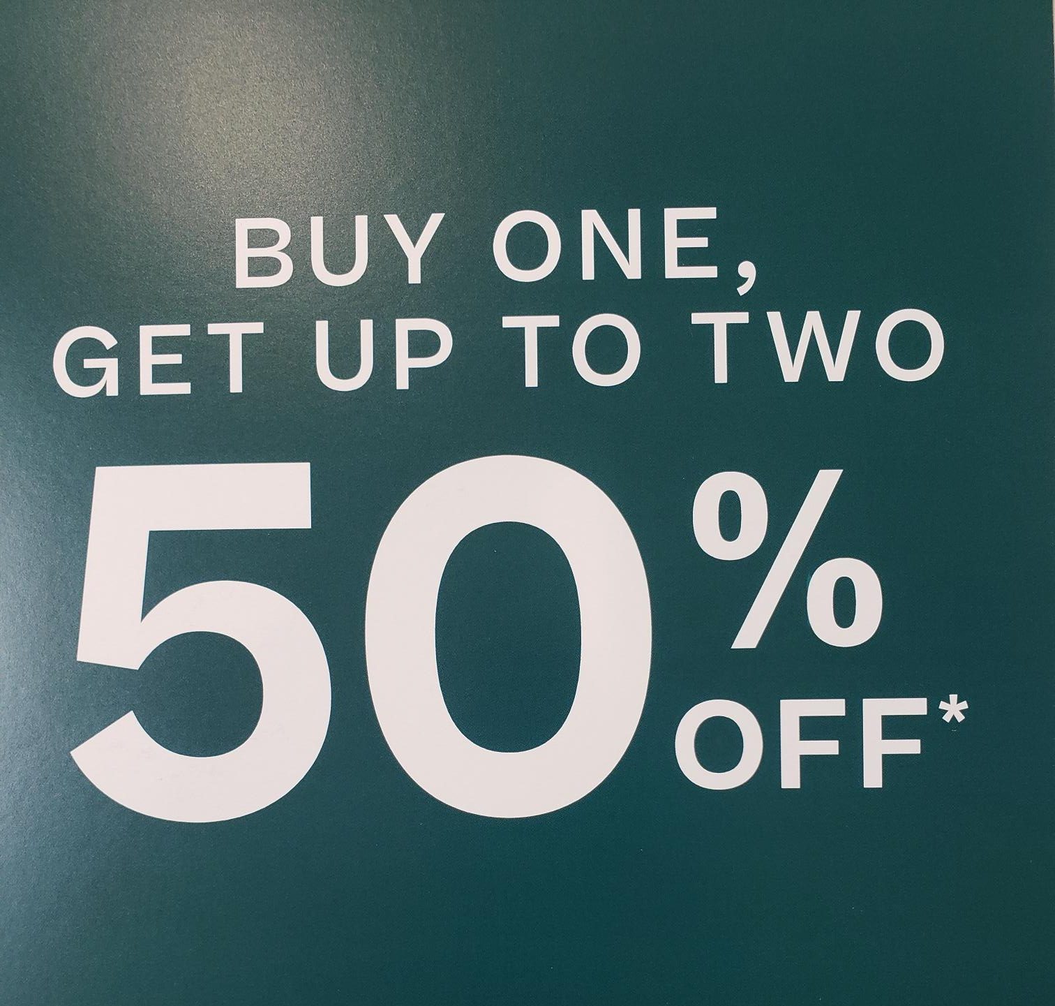 Banter Buy One Get Up To Two 50% Off icon