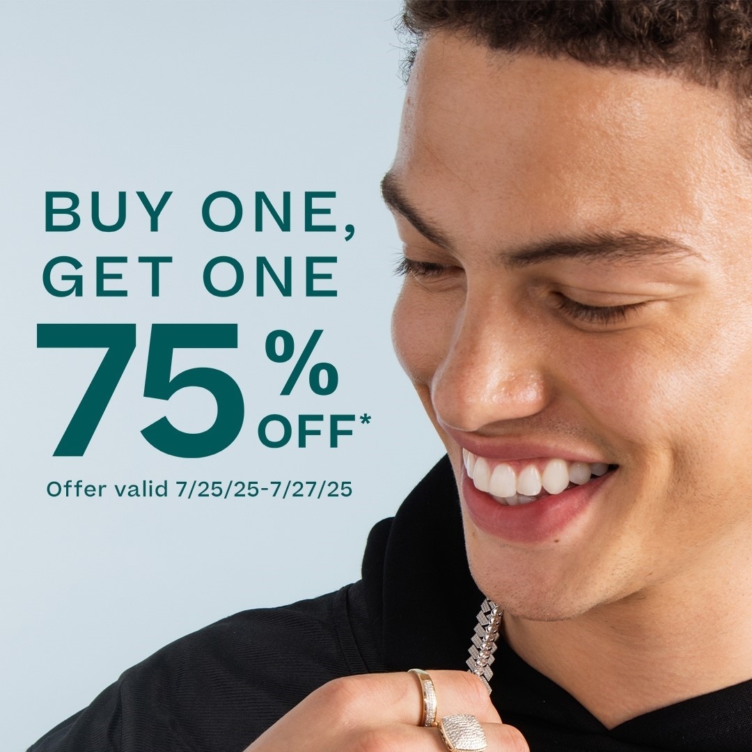 Buy One, Get One 75% Off icon